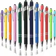 New Multi Function Custom Ball Pen 2 in 1 Touch Screen Stylus Pen