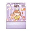 Creative Kawaii Cartoon Desktop Decoration Work Office Daily Calendar