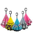 Anime Reverse Umbrella Creative Straight Cartoon Advertising Umbrella