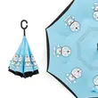 Anime Reverse Umbrella Creative Straight Cartoon Advertising Umbrella