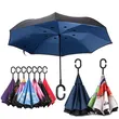 Promotional Full Print 23 Inch 8 Panels Manual Open Inverted Umbrella