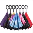 Promotional Full Print 23 Inch 8 Panels Manual Open Inverted Umbrella