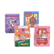 Cartoon Students Mini Portable Pocket Notepad Spiral Memo Pads