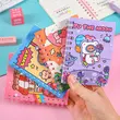 Cartoon Students Mini Portable Pocket Notepad Spiral Memo Pads
