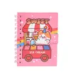 Cartoon Students Mini Portable Pocket Notepad Spiral Memo Pads