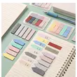 Promotion Sticky Note Flags Custom Logo PET Sheet Memo Pad