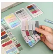 Promotion Sticky Note Flags Custom Logo PET Sheet Memo Pad