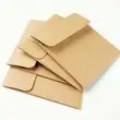 Mini Paper Folding Square Envelope with Custom Kraft Paper Envelope