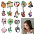Custom Stylish Cartoon PVC Patch Retractable Badge Reel