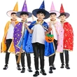 Children Halloween Witch Dress Up Fancy Wear Party Costume