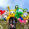 Kids Glow In Dark Cartoon Balloon Party Celebration Promotion Gift