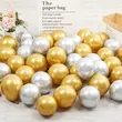 Glossy Metal Pearl Latex Balloons Globos Birthday Party Decor