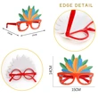 New Carnival Glasses Decoration Dress Up Party Supplies Eyeglass Mask