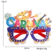 New Carnival Glasses Decoration Dress Up Party Supplies Eyeglass Mask