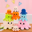 Octopus Plush Pillow Dolls Reversible Cartoon Flip Octopus Plush Toys