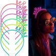 Night Party Headband Female ABS Party Performance Prop Hair Hoop