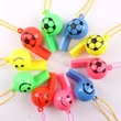 Football Whistle with Ropes Soccer Cheerleading Horn Props