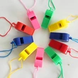 Multicolor Loudly Sports Referee Fans Celebration Cheering Whistle