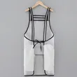 Waterproof Oil-proof Salon Barber Hair Drying TPU Transparent Apron
