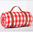 Custom Large Thick Roll Up Padded Outside Foldable Picnic Blanket Mat