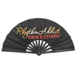 Custom Printed Fold Fabric Hand Fan For Promotional Advertising Gift