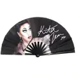 Custom Printed Fold Fabric Hand Fan For Promotional Advertising Gift
