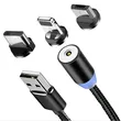 Magnetic Phone Cable Micro USB Cable 3 in 1 Led Lighting Charg Cable