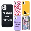 Custom Logo Print Mobile Cell Phone Case Back Cover for Iphone