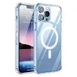 Transparent Magnet Phone Case for Iphone Max Magnetic Case
