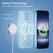 Transparent Magnet Phone Case for Iphone Max Magnetic Case