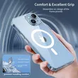 Transparent Magnet Phone Case for Iphone Max Magnetic Case