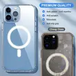 Transparent Magnet Phone Case for Iphone Max Magnetic Case