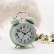 Mini Alarm Clock Twin Bell Metal Home Office Desk Table Alarm Clock