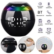 Digital Alarm Clock Night Light USB Wireless Bluetooth Speaker Clock
