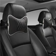 Car Neck Pillows Both Side Pu Leather Headrest Car Pillow