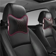 Car Neck Pillows Both Side Pu Leather Headrest Car Pillow
