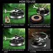 Solar Power Rotating Airplane Helicopter Fragrance