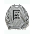 Original Design Brand Logo Custom Pullover DIY Fleece Sweatshirt