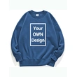 Original Design Brand Logo Custom Pullover DIY Fleece Sweatshirt