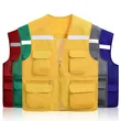 Customized Volunteer Photography Fishing Work Wear Multi Pockets Vest