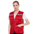 Customized Volunteer Photography Fishing Work Wear Multi Pockets Vest