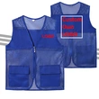 Custom Quick Dry Mesh Safety Vest Competition Vest