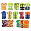Outdoor High Visibility Reflective Strips Traffic Engineer Safety Vest
