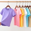 Customized Children's T-shirt Kindergarten Uniform Toddler Solid Tees