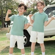 Custom Primary School Kindergarten Students Cotton Polo Shirts Uniform
