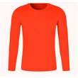 Customized Logo Long Sleeve Round Neck Quick Dry Breathable T-shirt