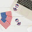 Political Stickers Printing | Republican & Democratic Stickers |Rodiant