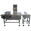 Snack Food Meat Products Online Weight Checker And Metal Detector Machine Combo