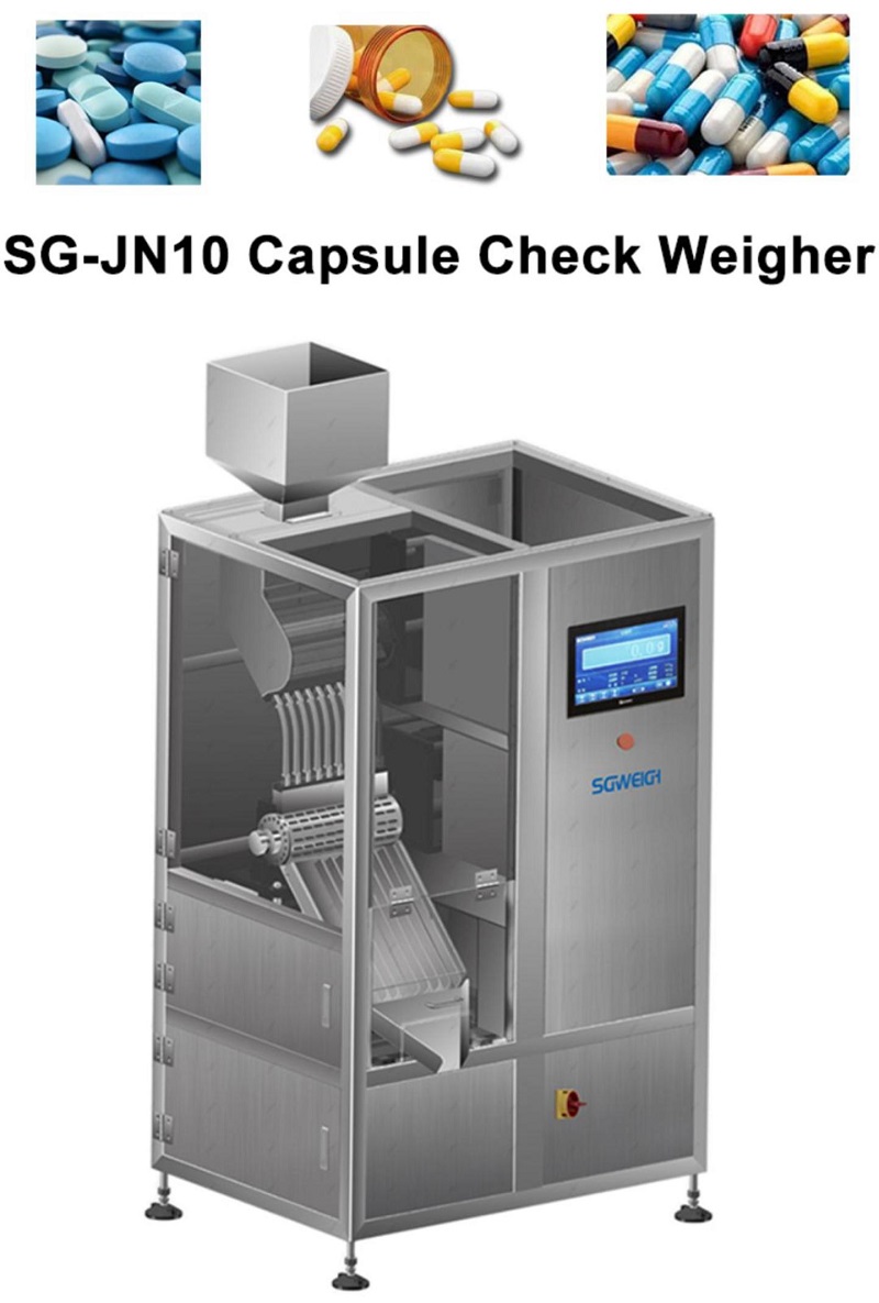 SG-JN20 Hard Gelatin/Soft Capsule Check Weigher Machine for Pharma Industry