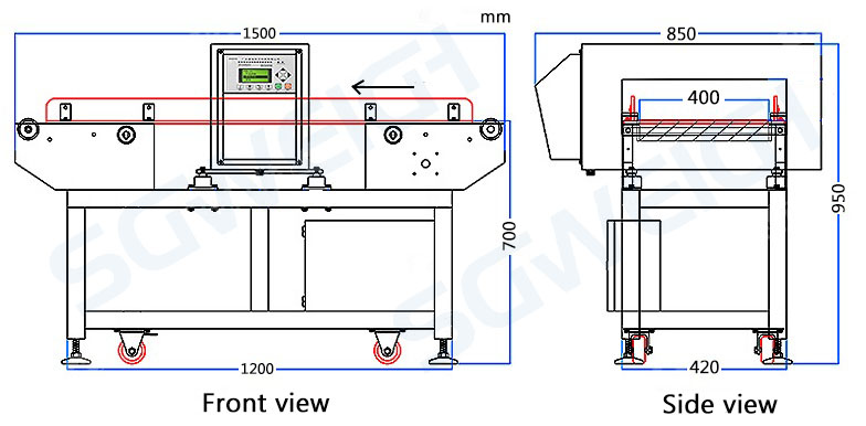 Food Grade Industrial Metal Detector